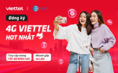 Hướng dẫn cách đăng ký 4G Viettel giá rẻ