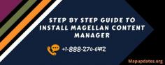 Are you looking for someone who can help you to install Magellan Content Manager? If yes, then don’t look further than our expert team. We are a group of expert technicians who can easily fix all kinds of Map update Error in a short span of time. You can call us at toll-free helpline number +1-888-270-6412 and to know more check out our website map updates.
