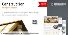 Free Responsive Construction Website, Construction WordPress Themes

Online presence makes the service providers and customers faster. For a construction company, a Construction WordPress Themes website has proven to be the most reliable source to reach out.
https://www.webcodemonster.com/themes/wordpress/engineering-construction/construction.html