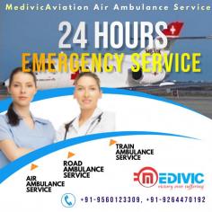 The expense of the Medivic Aviation Air Ambulance Services in Patna is more trustworthy and moderately priced to all class people so all kinds of ill patients can shift where they want. Just contact us or visit our website to get the fastest and safest charter Ambulance service along with an experienced and well-trained medical team and professional MD doctor to save their life.

Website: https://www.medivicaviation.com/air-ambulance-charges-patna-to-delhi/
