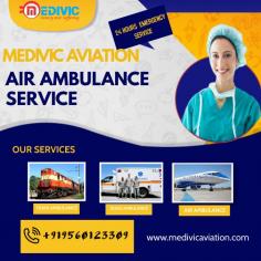 Medivic Aviation Air Ambulance Services in Kolkata is providing the best ICU amenities and fully furnished medical facilities with all necessary medical equipment used in such circumstances for the proper treatment in emergency cases. The patient feels comfort and our medical team and the specialist doctor provides the best medical care of the patient during the whole transport process.

Website: https://www.medivicaviation.com/air-ambulance-service-kolkata/