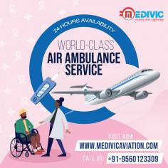 Medivic Aviation is an emergency medical air ambulance service provider in Delhi and Patna to move you're loved one with the expert medical team and professional MD doctor for the patient treatment at the time of relocation. We render complete medical support and also bed to bed patient shifting service at the same package. ​

Website: http://bit.ly/2XlNNIe

Visit Us: http://bit.ly/2oYhqmW


