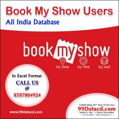 Get All India Book My Show Users Database 2021 in Excel Format. Database content book my show users name, user id, mobile number, email id & Address.