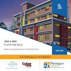 Pentagon Builders offers 3BHK flats for sale in Calicut, 2BHK flats for sale in Calicut & 1BHK flats for sale in Calicut. Ready to move into apartments in Calicut with world class amenities directly from the developer. Pentagon Builders offers No GST sea facing luxury apartments in Calicut Beach.

