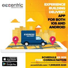 Mobile app development is a developing field as more and more business partners; individuals are developing their mobile apps. One should keep an eye on the latest trends and developing a fully functional app. Understand the targeted audience and cater to their requirements by creating a user-friendly app that is easy to navigate. Eccentric will guide you to choose the technology stack that gives your plan and makes it easily maintainable and scalable. For more information, contact us at +1 (888) 669-4220.