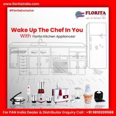 Home appliances stand for the mechanical and electrical products which are used at home for the functioning of a normal household.Florita is a leading company of home appliance manufacturer in India. It finds dealers and distributors to expand their products and services in Uttarakhand and all over India. For being a part company contact us or visit https://floritaindia.com/.
