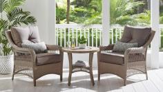 Barbuda 3-Piece Outdoor Chat Setting