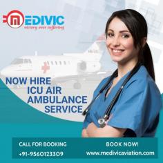Medivic Aviation is offering a low-fare charter Air Ambulance Service in Delhi with hi-tech medical facilities all the time. We render many medical facilities with advanced medical equipment like a nebulizer, ICU and CCU service, defibrillator, ECG machine, and many more for proper care of the ill patient during the transportation time.

Website: https://www.medivicaviation.com/