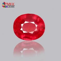https://rashiratanjaipur.net/gemstones/ruby/
In Sanskrit, "Ruler of Gems" or Ratnaraja exemplifies the sun with its force and splendid light and was the name given to all dark red diamonds, from rubies to garnets. Today, the corundum ruby family are normally sturdy gemstones that are hued with chromium and transmit inner fluorescence when light hits the gemstone. With her dynamic red and enrapturing charm, Ruby makes certain to stop people in their tracks with her striking tones known to her for improving both wellbeing and connections.