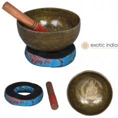 Shakyamuni Buddha Nepalese Bronze Singing Bowl - Tibetan Buddhist

Tibetan singing bowls have long been utilized in meditation practice by Buddhist monks. The Nepalese singing bowl by Exotic India is used during treatment by several wellness practitioners, including music therapists, massage therapists, and yoga therapists. A singing bowl is frequently used to relax before bedtime or to help focus before beginning work. The soothing tones of this Tibetan singing bowl would cleanse your spirit to an almost mesmerizing level of peace. Traditional singing bowls are hand-hammered and tuned to produce a tone linked with each chakra.

Bronze Singing Bowl: https://www.exoticindiaart.com/product/sculptures/shakyamuni-buddha-nepalese-singing-bowl-tibetan-buddhist-zeo911/

Buddha Sculpture: https://www.exoticindiaart.com/sculptures/buddhist/buddha/

Buddhist Statue: https://www.exoticindiaart.com/sculptures/buddhist/

Sculptures: https://www.exoticindiaart.com/sculptures/

#statues #sculptures #buddhasculptures #buddhistsculptures #bronzesculptures #singingbowl #bronzesingingbowl #tibetianbowl #tibetianbuddhistbowl #shakyamunibuddhabowl #nepalesebowl #healingbowl #meditationbowl