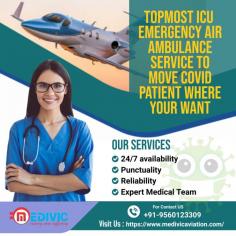 Medivic Aviation Air Ambulance Service in Patna is constantly available for quick and safe patient transfer from one city healthcare center to another at a low cost. To hire our top-grade ICU air ambulance services, you can call us or visit our website and book our air ambulance service for safe relocation where you want.

Website: https://www.medivicaviation.com/air-ambulance-charges-patna-to-delhi/