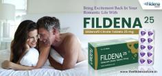 Fildena 25
Fildena 25 is a safe, effective and affordable generic medicine that is used for the treatment of Erectile Dysfunction. It serves as the best ED treatment for men, as it contains Sildenafil Citrate, as the main drug. It is a well-known fact that Sildenafil Citrate improves penile strength and sexual performance in men. Fildena 25 is the best remedial solution to men with ED problems.
https://thefildenastore.in/fildena-25