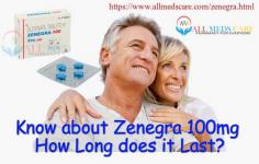 Know about Zenegra 100mg pill how long does it las to get satisfactory lovemaking activity with partner. 