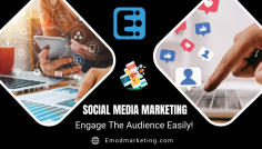 Creating Social Media Marketing Strategy

Customers prefer to see their favorite brands communicate with them through social media rather than phone calls or emails. Our team can create an online presence on numerous social media platforms, allowing you to reach out to your customers more effectively. Send us an email at Connor@emodmarketing.com for more details.