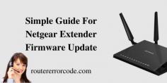 Learn how to Netgear Extender firmware Update in this article on our website Router Error Code. In this article you can understand the steps to update the firmware. Our experts are available to resolve your issue. Read more:- https://bit.ly/3EYWca8