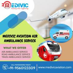 It is the situation when you need to quickly and safely transfer your seriously ill patient to another city hospital. Is it true that you have handled it? If Yes! Then doesn’t worry, the Medivic Aviation Air Ambulance Services in Delhi provide all the emergency medical solutions that can be available for your loved one anytime in your city.

Website: https://www.medivicaviation.com/