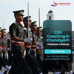 CDS Coaching In Chandigarh Guaranteed Success. Vedanta institute offers coaching for CDS/NDA written exams. Round 1- Written exam of 300 marks for Army, Navy and air force academy. Round 2: Service selection Board (SSB) Interview- SSB Interview checks the overall personality of the candidate through a week long. 