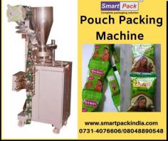 Our company offers a Powder/ Granules Pouch Packing Machine that is one of the fully automated machinery. These machines have widespread application for packaging Granules - Supari, Gutka, Pan Masala, Teal, and Tobacco. Spices - Ground Chilly, Haldi, dhaniya, Garam Masala. Powders - ORS, Glucose, Washing/Milk Powder, Baby food, Mehandi, Neel. Liquid - Coconut/Edible Oil, Tomato Catch up, Shampoo.