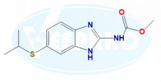 Albendazole EP Impurity L
Catalogue No. - VL960011
CAS No. - 108579-67-5
Molecular Formula - C12H14O2N3S
Molecular Weight - 265.33
IUPAC Name - Methyl(6-(isoproylthio)-1H-benzo(d)imidazole-2-yl)carbamate
Synonyms - Albendazole BP Impurity L
