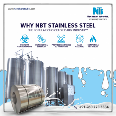 We are India's largest Stainless steel Pipes Exporters, exporting to more than 85 countries. We are known as Stainless steel coil manufacturer in Uttarpradesh due to exporting and manufacturing on a large scale.
https://navbharattubes.com/
