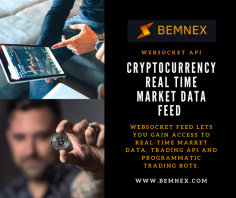 Cryptocurrency Real Time Market Data Feed @ https://bemnex.com/
