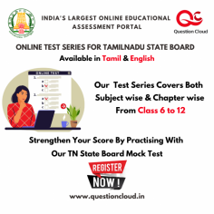 Online test series for Tamilnadu samacheer kalvi

Question Cloud – India’s Largest Online Educational Assessment Portal, provides an online test series for Tamilnadu samacheer kalvi of classes from 6th to 10th standard in both languages (Tamil and English). Samacheer Kalvi (சமச்சீர் கல்வி) is a unified education system run by the School Education Department of the Government of Tamil Nadu, India. This system unifies the state's various school education systems as common, up to the class's 10th standard. We also provide the test series on class 11 and class 12 of the Tamilnadu board’s latest syllabuses.
 
As we stated, our test series are available both in Tamil and English. Students pursuing the class either Tamil or English can get the full benefits from the Questioncloud. We are assigning the tests after an in-depth analysis from various textbooks with experienced facilities. So, without any doubt, our test series stands out to make students excel in their preparations. These tests were not only useful for the school students as well as the aspirants who preparing for their exams based on this syllabus, namely TNPSC group 2, TNPSC group 4, and other exams.
 
Also, Questioncloud’s test series for Tamilnadu samacheer kalvi will be helpful for the students to evaluate their strengths and weaknesses prior to exams, and this assessment will assist them in improving their performance and achieving good exam results. Also, solving these test series will give them a better understanding of the important topics and where they should focus their efforts. Visit us: https://www.questioncloud.in/home.
 
Those students who practice their knowledge with these test series can get their confidence in the preparations. We present our test series in a subject-wise manner which is further classified with topic-wise patterns, this will be helpful to the candidates preparing and assessing spontaneously each topic separately.  In addition, our test series are mostly available free of cost and the rest of the tests are also with affordable costs.
 
Benefits of this test series:
 
●      These chapter-by-chapter tests are all available online.
●      Questions added are covering the full latest syllabus.
●      They can be attempted from anywhere, at any time, as long as you have a functional device and an active internet connection.
●      In the end, you will be given a detailed analysis of your performance.
●      With each question, solutions will be provided.





