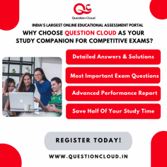 Aptitude for competitive exams

The most trusted exam preparation online portal for competitive exams is Question Cloud – India's Largest Online Educational Assessment Portal. Questioncloud offers everything you need for the preparations that include general studies, technical topics, quantitative aptitude, current affairs, and many more preparations needs. It offers over 7500 tests and 300,000 questions on all competitive exams, including UPSC, SSC, RRB, TRB, TNUSRB, TANGEDCO, TNPSC, and other state exams, as well as banking exams (IBPS, RBI, SBI).



Aptitude for competitive exams is one of the key roles in scoring the marks in the exams, around every exam’s syllabus, there is a topic that contains aptitude too. Most freshmen and students struggle to pass aptitude tests; our aptitude test sections will assist you in excelling in aptitude. We included all of the questions, from basic to advanced level, under each and every Aptitude Topic, with answers and explanations for your clear understanding. More than 100 questions have been added to the Aptitude topics of Number series, Simplification, Approximations, Percentage, Average and Age, Ratio & Proportion, Mixture and Allegation, Profit and Loss, Time & Distance, Mensuration, Geometry, and Trigonometry. Use these advanced aptitude questions and answers to gain a clear understanding of Quantitative Aptitude.
 
Time management is critical for answering Aptitude questions quickly in Competitive Exams and Placement Interviews. Questioncloud provides you with all of the necessary information to solve any quantitative aptitude questions in a timely and efficient manner. Winners are those who can solve an aptitude question using the simplest method. So that they have enough time to answer all of the aptitude questions correctly and without tenseness in the examination. So it is suggestible to a candidate to take the mock test on the quantitative aptitudes, which provides them a way to excel in their preparations of aptitude.
 
Start your best career with your Dream Job, Crack your Competitive Exam, Placement Interviews with Questioncloud - Free Online Aptitude Test series. This is the best one-stop source for your aptitude test online preparation. As previously stated, aptitude is one of the sections that play a significant role in a variety of government and competitive examinations. Candidates examine the subtopics covered in the Aptitude section. To analyze their score, have them take the mock test with our portal. For more information, visit https://www.questioncloud.in/home
