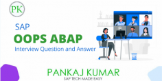 Abap Ritual - OOPS ABAP Interview Questions And Answer (Updated November 2021)