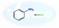 Mesalamine EP Impurity K
Catalogue No. - VL98011
CAS No. - 142-04-1
Molecular Formula - C6H7N : HCl
Molecular Weight  - 129.6
IUPAC Name - aniline hydrochloride
Synonyms - Mesalazine EP Impurity K