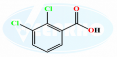 Lamotrigine EP Impurity E
Catalogue No. - VL980010
CAS No. - 50-45-3
Molecular Formula - C₇H₄Cl₂O₂
Molecular Weight - 191.01
IUPAC Name - 2,3-Dichlorobenzoic Acid
Synonyms - Lamotrigine Related Compound B