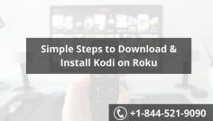 When you are a Roku streaming stick user, your question is going to be whether or not you will be able to get Kodi on Roku? Well, the answer is yes. It is very much possible to install Kodi on Roku. You just have to follow the steps given in the article or you can get in touch with our experts at our toll-free number +1-844-521-9090 and for more information visit our website smart-tv-error.
