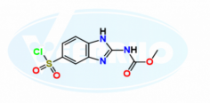 Albendazole Chlorosulfonyl Analog
Catalogue No. - VL960038
CAS No. - 79213-74-4
Molecular Formula - C9H8ClN3O4S
Molecular Weight - 289.7 g/mol
IUPAC Name - Methyl (5-chlorosulfonyl-1H-benzimidazol-2-yl)carbamate
