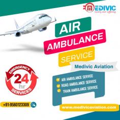 Medivic Aviation Air Ambulance Service in Hyderabad is very conveniently provided to needy patients so that there are no chances to face discomfort while the shifting. We are very helpful for seriously ill patients who are unable to stand on their own.  
More@ https://bit.ly/3CBUafQ