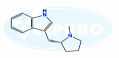 Eletriptan Impurity A
Catalogue No. - VL990004
CAS No. - N/A
Molecular Formula - C14H18N2
Molecular Weight - 214.31
IUPAC Name - (R)-3-((1-Methylpyrrolidin-2-yl) methyl)-1H-indole