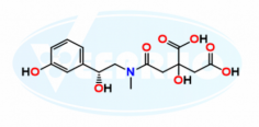 Phenylephrine-citrate adduct
Catalogue No. - VL115011
Molecular Formula - C15H19NO8
Molecular Weight - 341.31
IUPAC Name	- 2-Hydroxy-2-(2-(((R)-2-hydroxy-2-(3-hydroxyphenyl)ethyl)(methyl)amino)-2-oxoethyl)succinic Acid