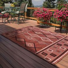 Your outdoor garden rug will provide insulation from the cold ground so you can sit and lie around with warmth. You will feel soft and cozy which will help you to transform your space into a comfortable outdoor retreat. If you are looking for a cozy outdoor garden rug check out the bedding mill.