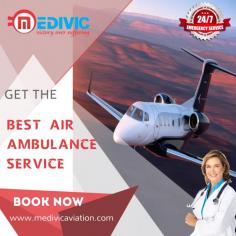 Medivic Aviation Air Ambulance in Bhopal provides the best medical features inside the aircraft for the proper care of the sick patient while the whole journey hours. If you needed to shift your family person to desired health care center then make a call to us. 
More@ https://bit.ly/3Jz79T1