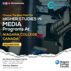 Fulfil your dream with study at Niagara College in Canada