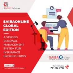 Simson Softwares Private Limited is a reputed and reliable software company in Mohali. We provide SAIBAOnline Global Edition - software for insurance brokers. Our insurance brokerage software helps to track all policy details and manage daily data and work-flows.