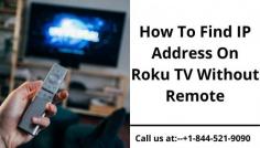 Many of us are going to recognize the Roku as a device that will help us stream our favorite content. With many Roku devices out there, each device runs on a unique and different IP address. Whenever you are going to face any experience related to any of your devices, you need to find the IP Address On Roku TV. If you fail to find an IP address, you can contact our experts at a toll-free number at +1-844-521-9090
