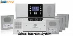 UnikCCTV offers a wide range of intercoms for various purposes such as home, office, or school intercom systems. 