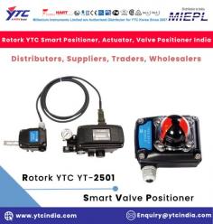 Rotork YTC YT-2501 Smart positioner supplies remote functions and higher liabilities in high temperature and vibration environment. YT-2501 Smart Valve Positioner accurately controls valve stroke, according to input signal of 4-20mA, which is being input from the controller. In addition, built-in micro-processing operator optimizes the positioner's performance and provides unique functions such as Auto calibration, PID control, Alarm, and Hart protocol.

Rotork YTC Smart Positioner, Electro Pneumatic Positioner, Volume Booster, Lock Up Valve, Solenoid Valve, Position Transmitter, I/P Converter Distributors, Suppliers, Traders, Wholesalers India

We are Authorised Stockist, Distributor, Suppliers and Traders of the following Rotork YTC range Rotork YTC SMART VALVE POSITIONER - YT-3400 SMART POSITIONER, YT-2500 SMART POSITIONER, YT-3450 SMART POSITIONER, YT-2400 SMART POSITIONER, YT-2300 SMART POSITIONER, YT-2600 SMART POSITIONER, YT-3301 SMART POSITIONER, YT-3303 SMART POSITIONER, YT-2700 SMART POSITIONER, YT-3350 SMART POSITIONER, YT-3300 SMART POSITIONER, YT-2501 SMART POSITIONER

For any Enquiry Call Us: +91-11-2201-4325, Email at : Enquiry@ytcindia.com, Our Website :- www.ytcindia.com