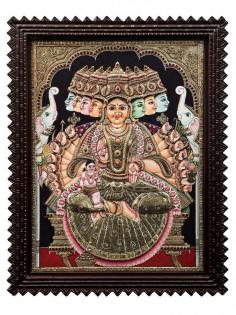 Superfine Ashtabhuja Gajalakshmi Tanjore Painting

A glorious and serene depiction of Gajalakshmi, one among the eight primary forms of Goddess Lakshmi (Ashtalakshmi). She is considered to be the bestower of the power of royalty and prosperity in the lives of the jivas (individual souls). 

Gajalakshmi Painting: https://www.exoticindiaart.com/product/paintings/ashtabhuja-gajalakshmi-tanjore-painting-traditional-colors-with-24k-gold-teakwood-frame-gold-wood-handmade-made-in-india-paa279/

Tanjore Painting: https://www.exoticindiaart.com/paintings/tanjore/

Indian Paintings: https://www.exoticindiaart.com/paintings/

Indian Art: https://www.exoticindiaart.com/

#indianpaintings #paintings #thanjavurpaintings #thanjavurart #goddesspaintings #tanjorepainting #gajalakshmi #gajalakshmipainting #handmade #handmadepainting #ashtabhujapainting #goddess
