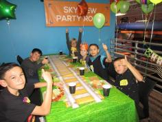 At Sky Zone, Trampoline park is the perfect place for celebrate on any occasion. We can accommodate parties of any size and have activities suitable for everyone. Here you can rent out the whole venue and also book a private party room for celebrate and enjoying kids birthday party in Ventura.