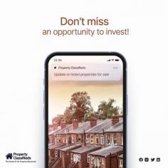Property investors, do you agree there's nothing worse than missing out on an opportunity?

Register for FREE at Property Classifieds and we'll keep you regularly updated on property listed for sale whether it's through probate, repossession or bankruptcy!

Sign up here >> https://www.propertyclassifieds.co.uk/sell-house-fast-in-UK

