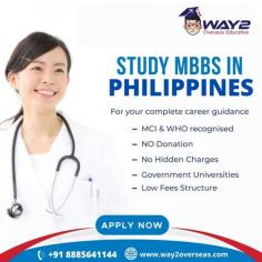 MBBS in Philippines has become a center for medical education. So, Way2overseas helps students to choose the best medical colleges in Philippines.
