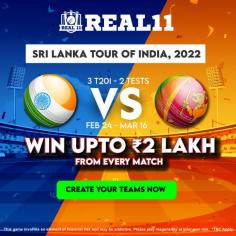lay online fantasy cricket and join fantasy cricket leagues on Real11 App. Win real cash prizes, bonuses daily. Download India's best fantasy cricket app and create your fantasy team