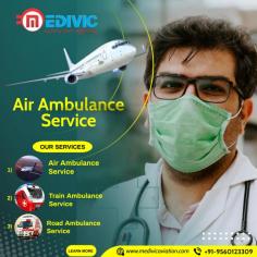 Medivic Aviation is providing world-level emergency Air Ambulance Service in Patna with entire medical facilities, it started with a setup goal to make the transport of critically ill ICU patients much safest and much easier from one city place to another at an authentic cost.

Website: https://www.medivicaviation.com/air-ambulance-service-patna/