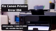 Are you the one who doesn't know how to solve canon printer error e04? Not to worry,  we have a number of solutions to solve this issue. You just have to dial the helpline number USA/Canada: +1-888-272-8868, UK: +44-808-196-7617 and you will get the easy and simple solution. Go through the website Printer Offline Error for more information.
