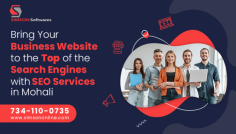 Simson Softwares Private Limited is one of the best digital marketing company in Mohali area. We are a one-stop solution to improve your website ranking and help to increase your website traffic. If you want to get SEO services in Mohali for your website, then feel free to contact us.